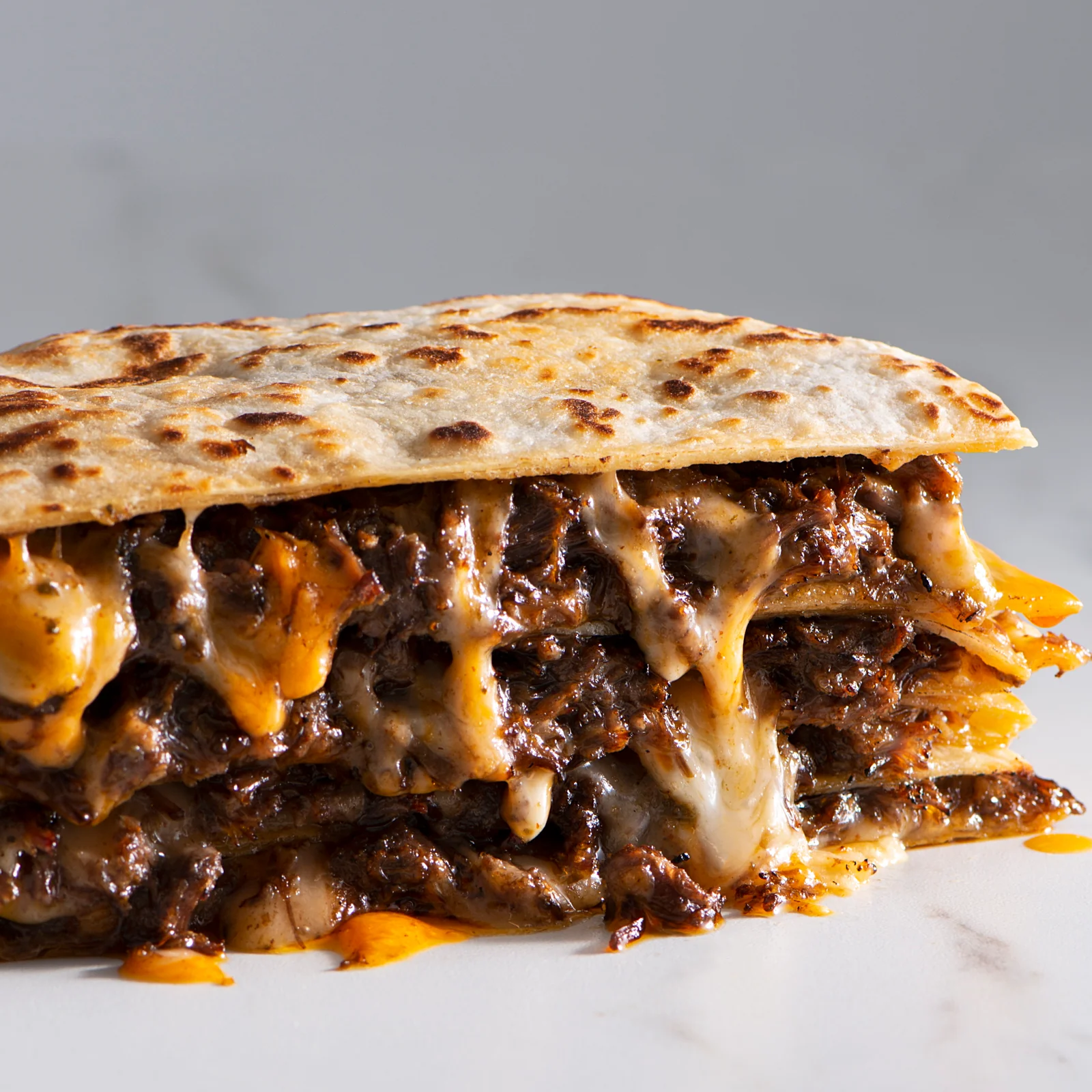 Q-SADILLAS - Queso asadero derretido